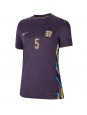 England John Stones #5 Replika Borta Kläder Dam EM 2024 Kortärmad